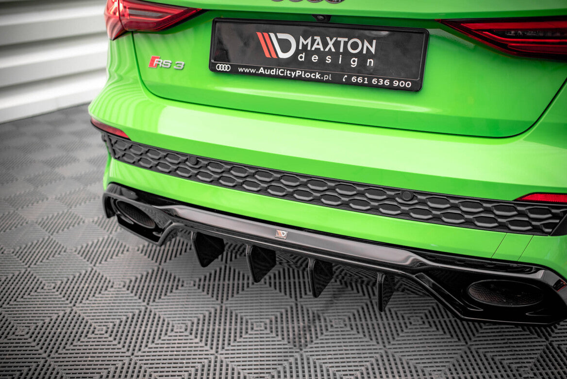 Heck Ansatz Diffusor für Audi RS3 8Y Maxton Design