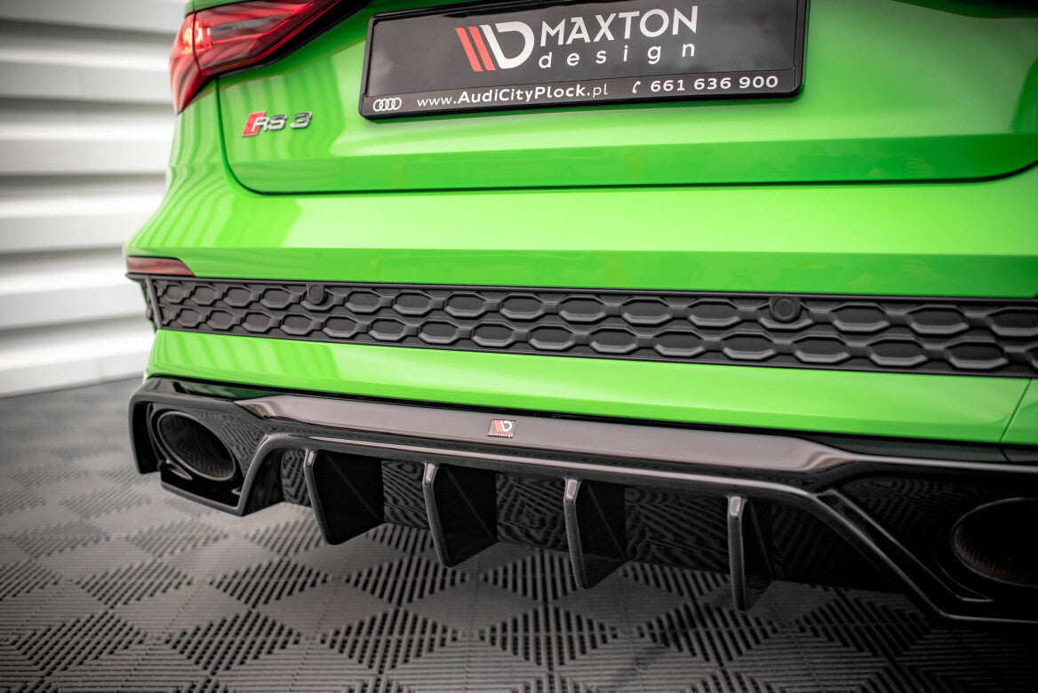 Heck Ansatz Diffusor für Audi RS3 8Y Maxton Design