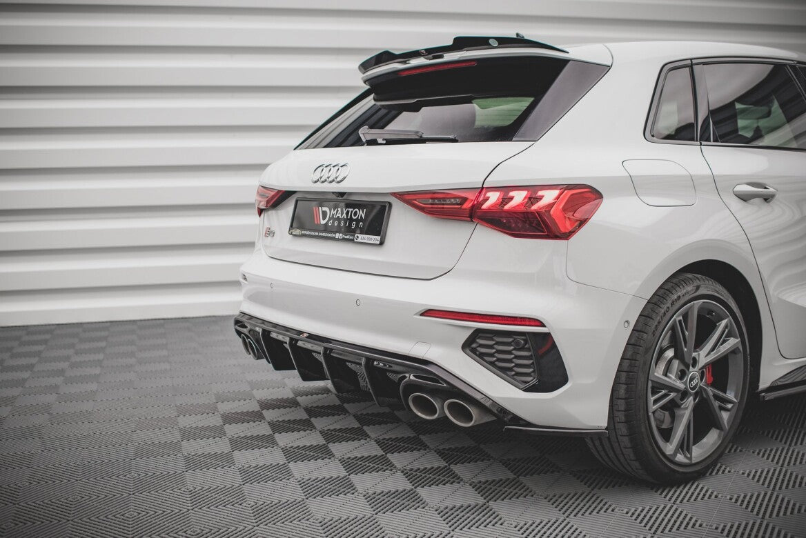 Heck Ansatz Diffusor für Audi S3 8Y Maxton Design