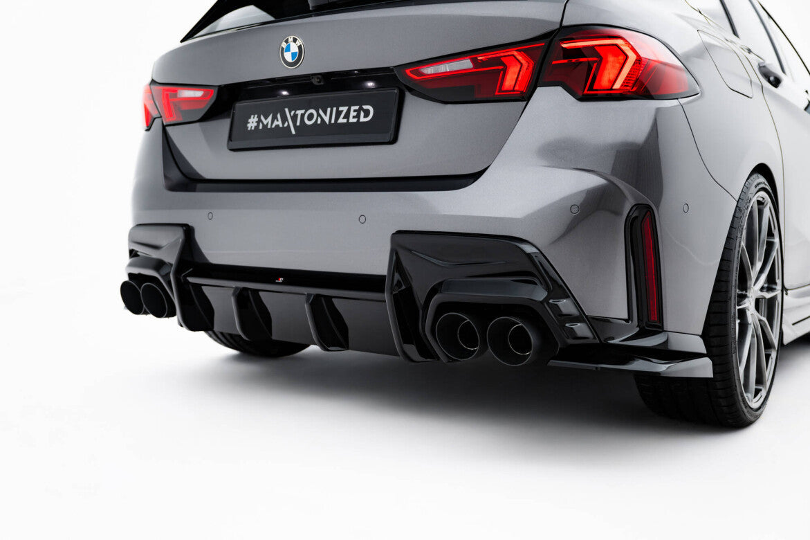Heck Ansatz Diffusor für BMW M135i F70 Maxton Design