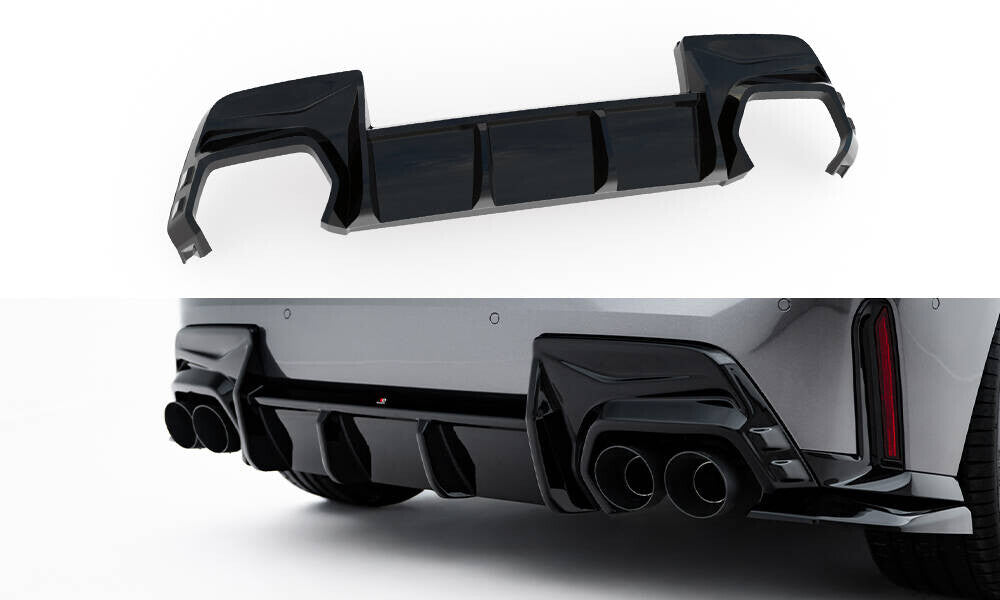 Heck Ansatz Diffusor für BMW M135i F70 Maxton Design