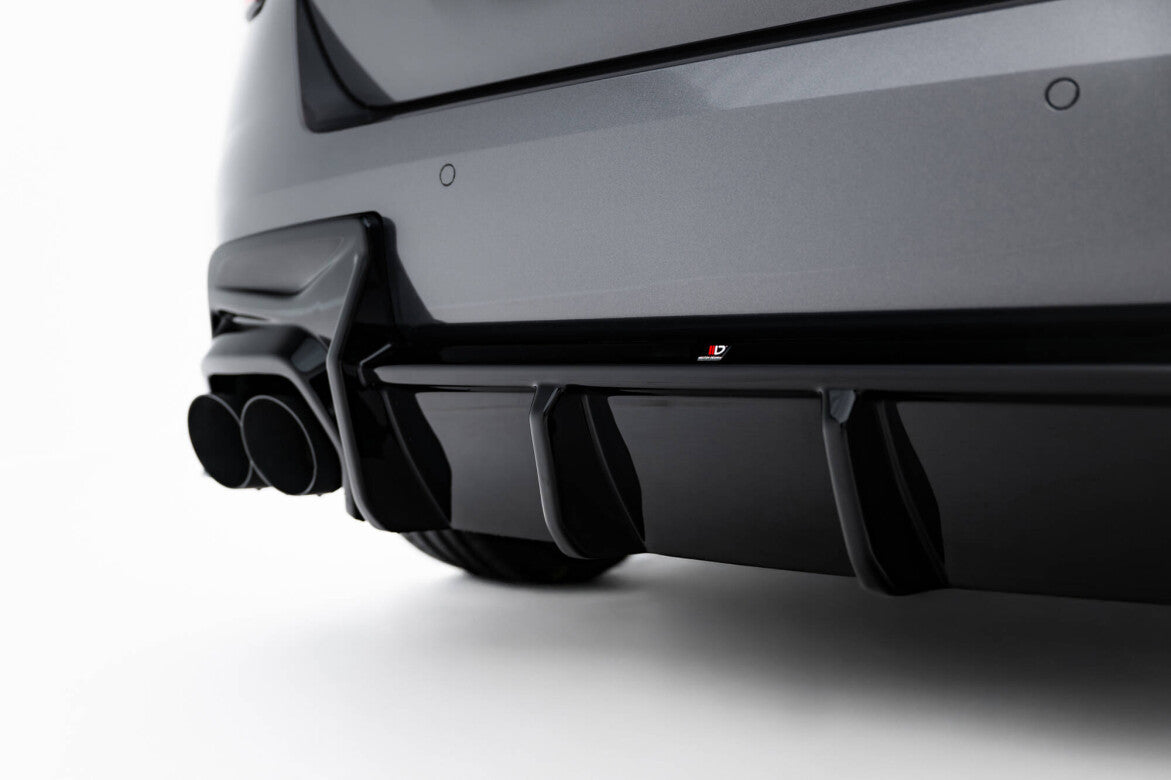 Heck Ansatz Diffusor für BMW M135i F70 Maxton Design