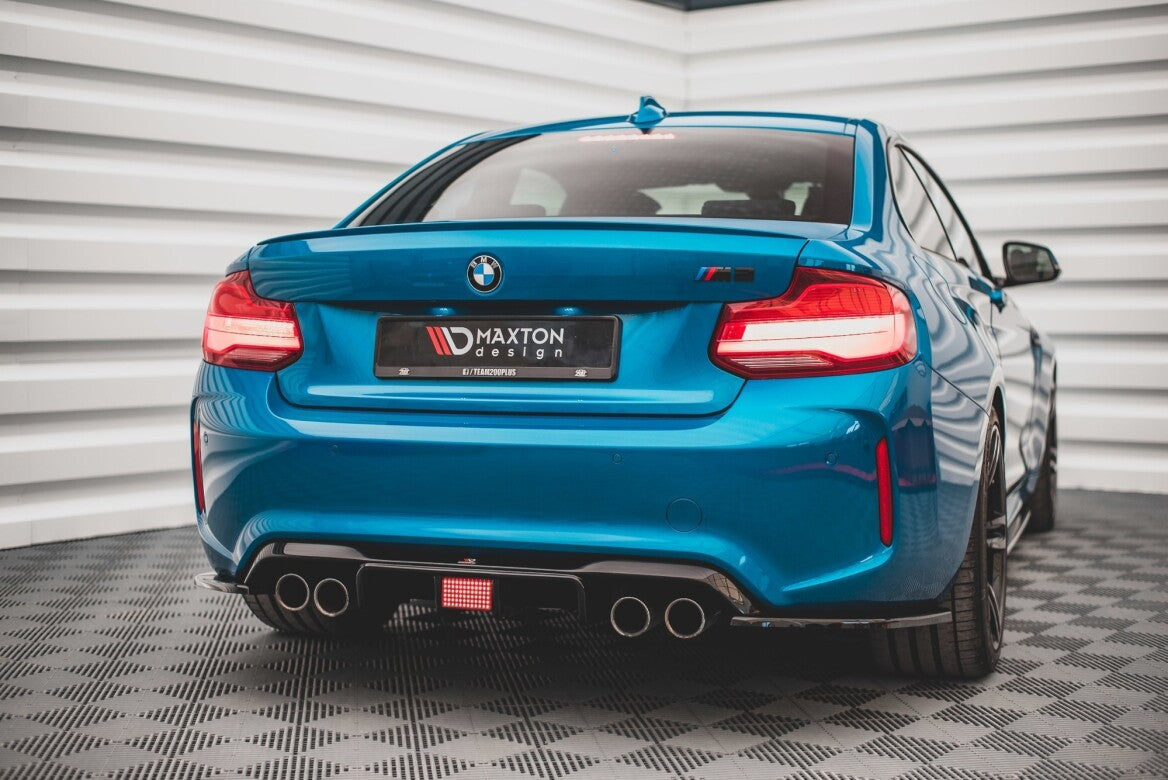 Heck Ansatz Diffusor für BMW M2 F87 Maxton Design