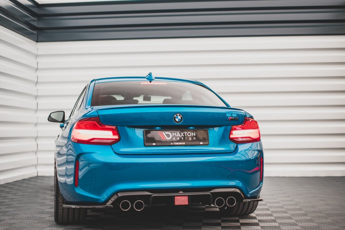 Heck Ansatz Diffusor für BMW M2 F87 Maxton Design