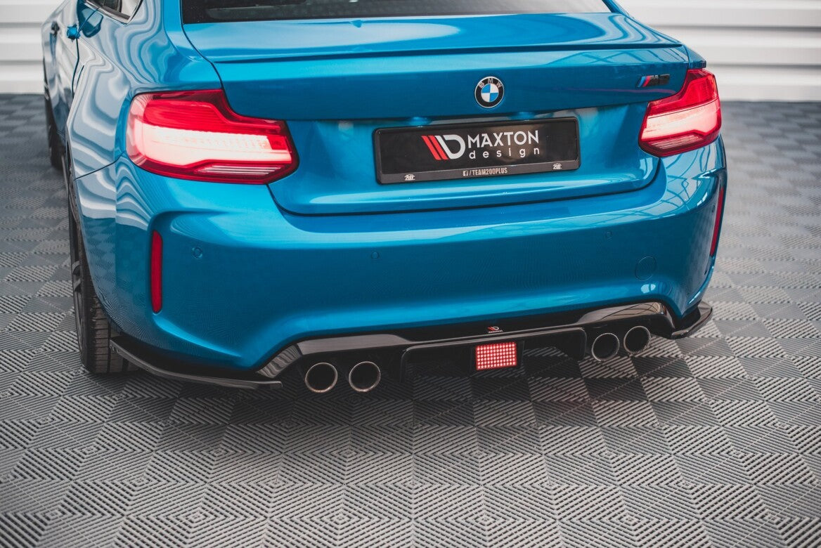 Heck Ansatz Diffusor für BMW M2 F87 Maxton Design