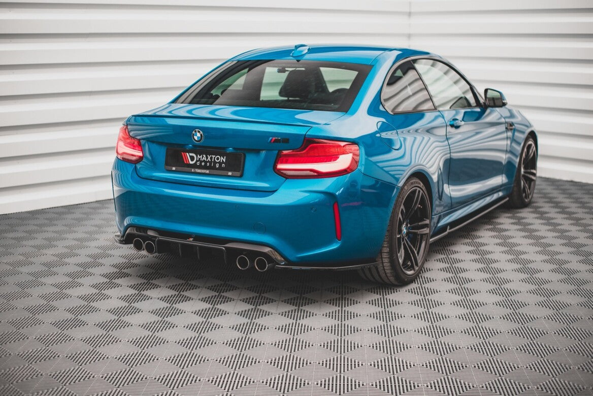 Heck Ansatz Diffusor für BMW M2 F87 Maxton Design
