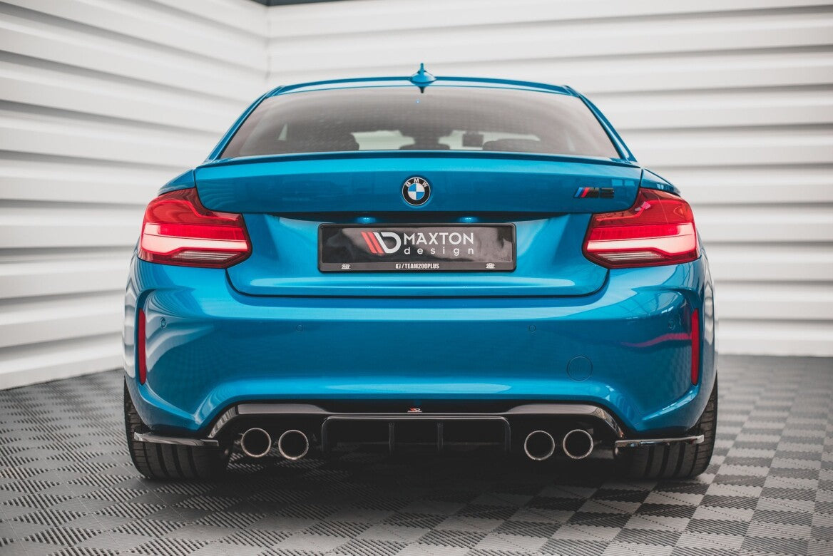 Heck Ansatz Diffusor für BMW M2 F87 Maxton Design
