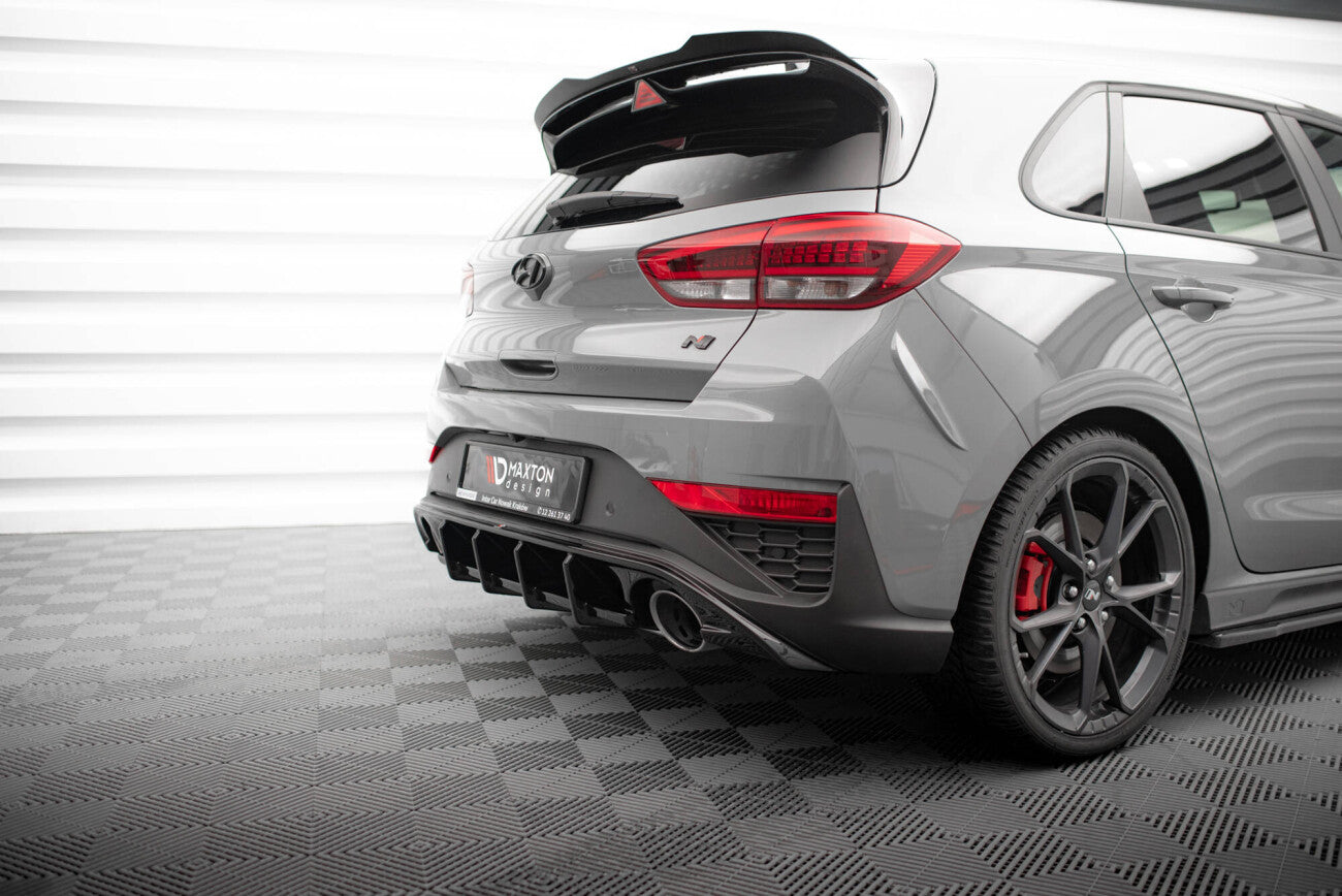 Heck Ansatz Diffusor für Hyundai I30N Hatchback Facelift Maxton Design