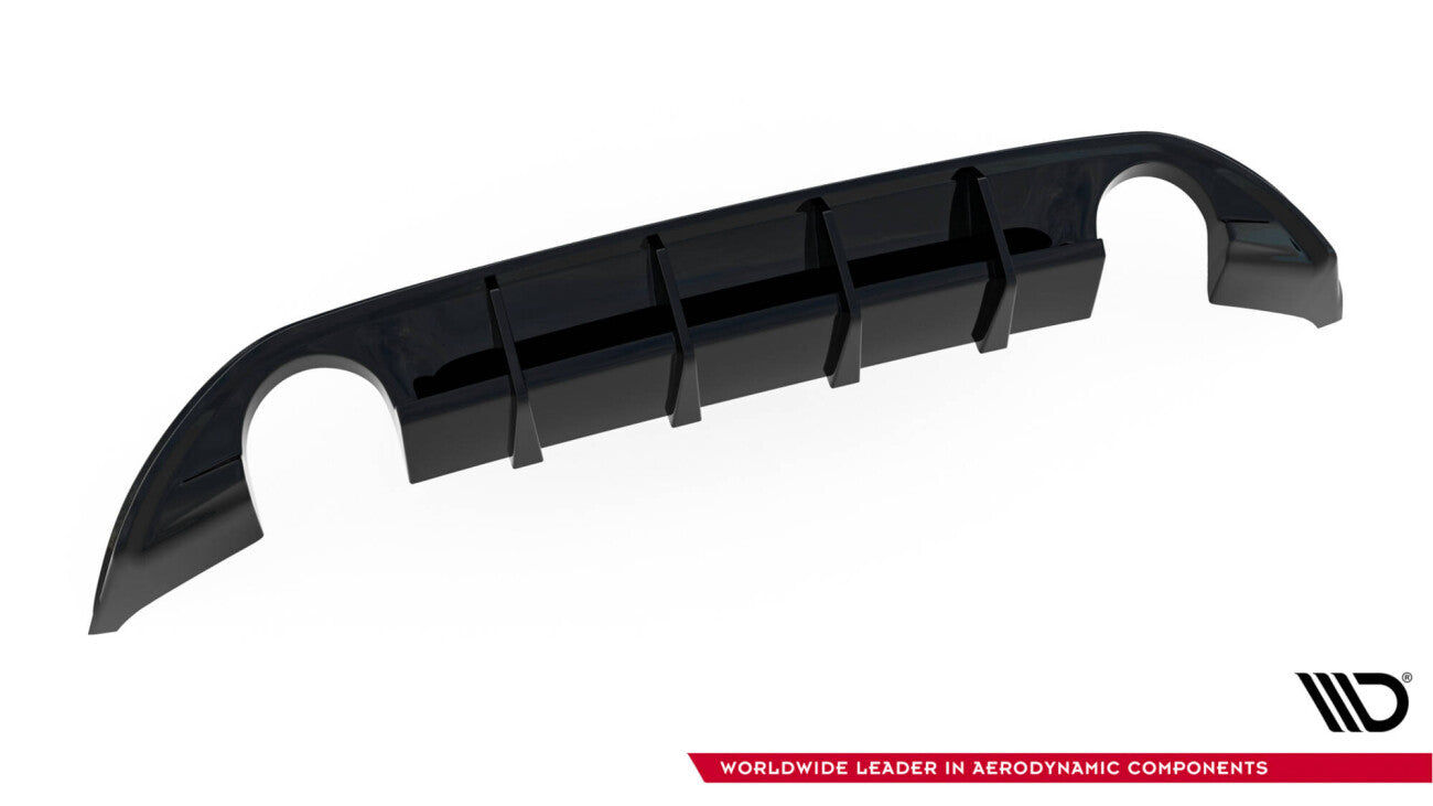 Heck Ansatz Diffusor für Hyundai I30N Hatchback Facelift Maxton Design