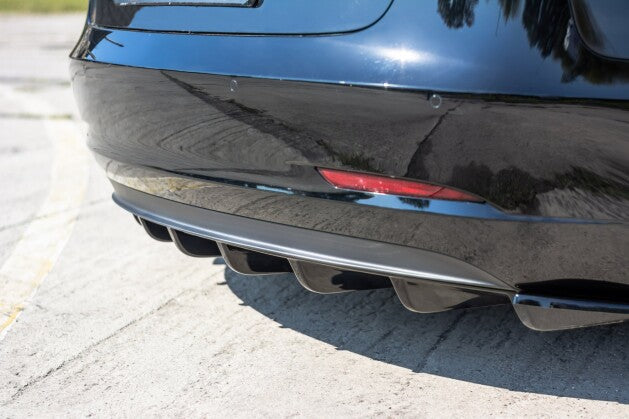 Heck Ansatz Diffusor für Tesla Model 3 Maxton Design