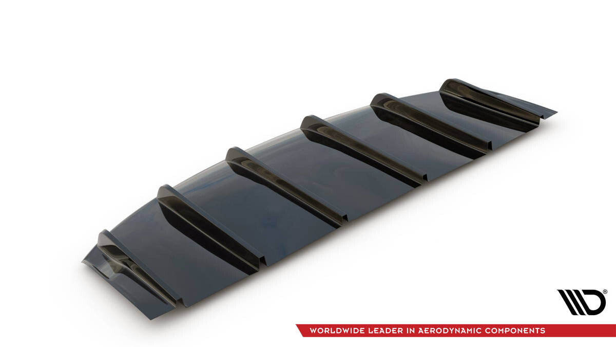 Heck Ansatz Diffusor für Tesla Model S FL Maxton Design