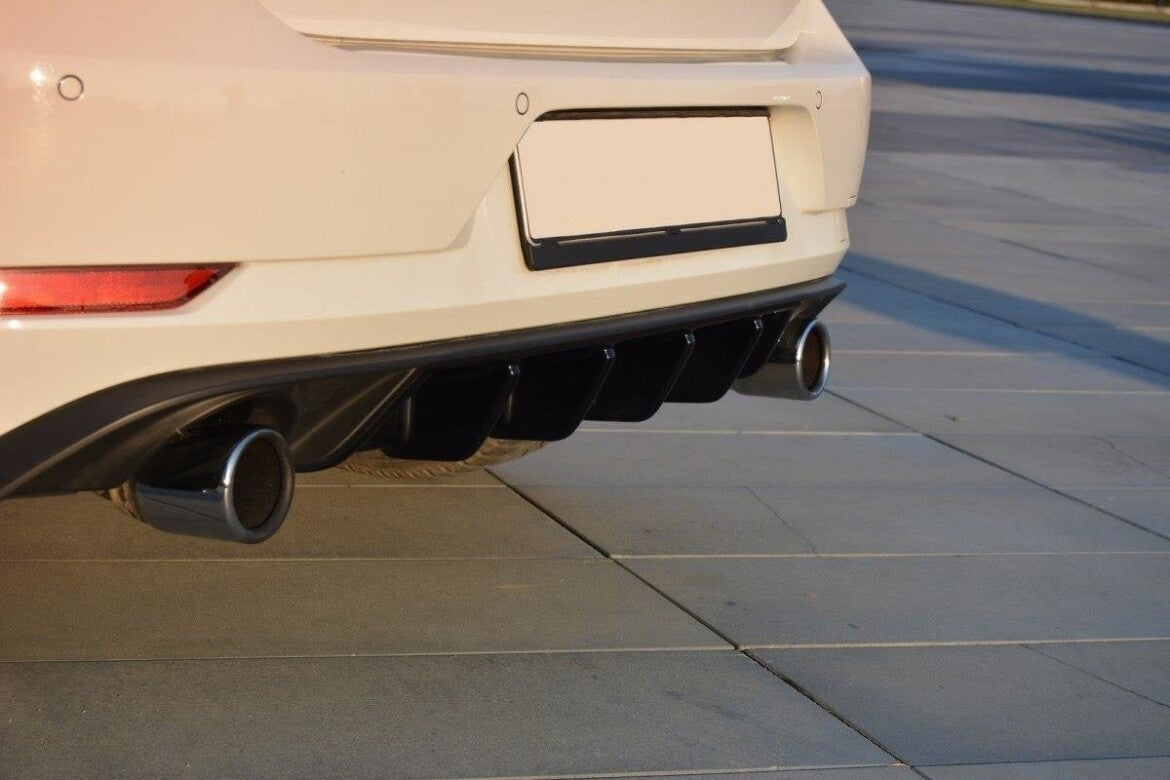 Heck Ansatz Diffusor für VW GOLF 7 GTI FACELIFT Maxton Design