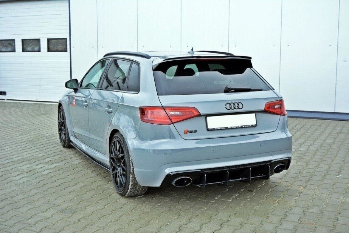 Heck Ansatz Diffusor Heckschürze für Audi RS3 8V SPORTBACK Maxton Design