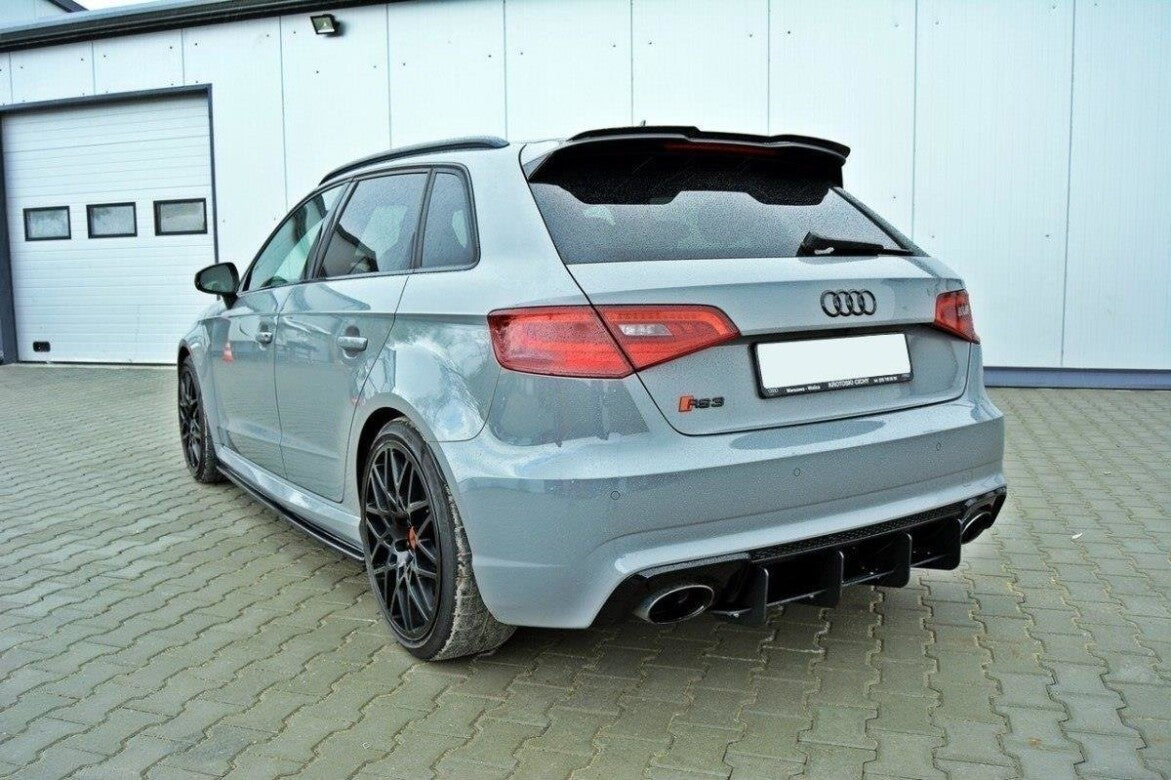 Heck Ansatz Diffusor Heckschürze für Audi RS3 8V SPORTBACK Maxton Design