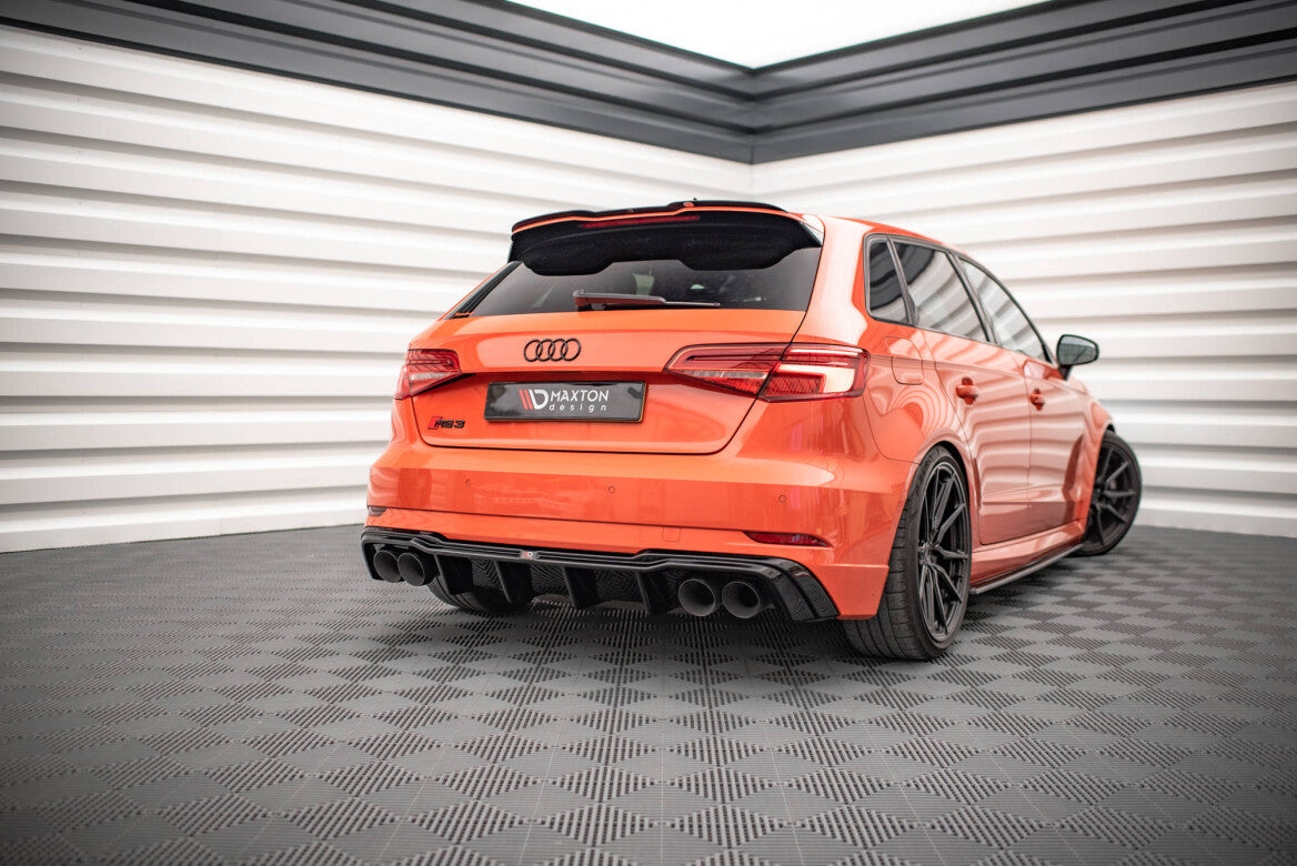 Heck Ansatz Diffusor V.2 für Audi RS3 8V Facelift Maxton Design