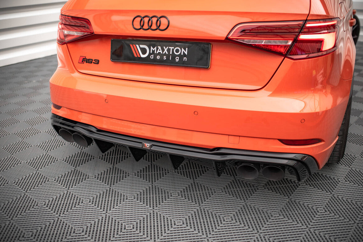 Heck Ansatz Diffusor V.2 für Audi RS3 8V Facelift Maxton Design
