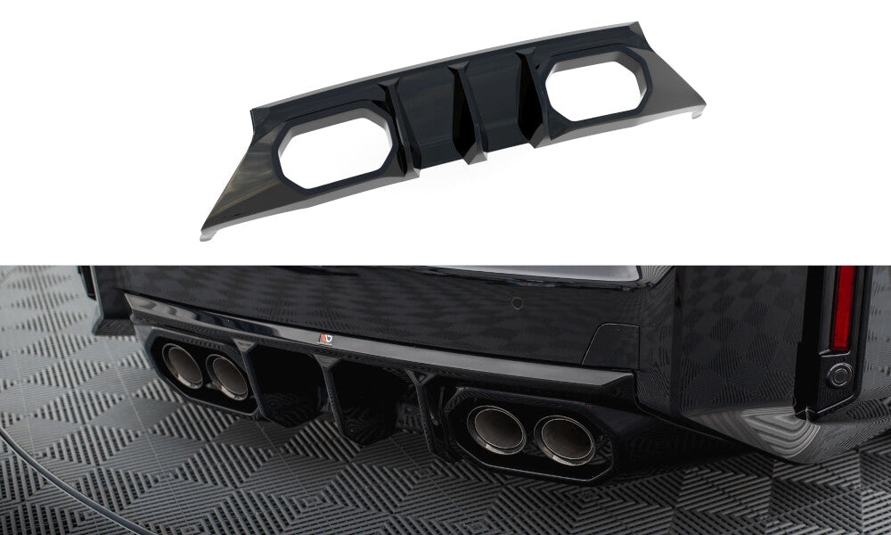 Heck Ansatz Diffusor V.2 für BMW M2 G87 Maxton Design