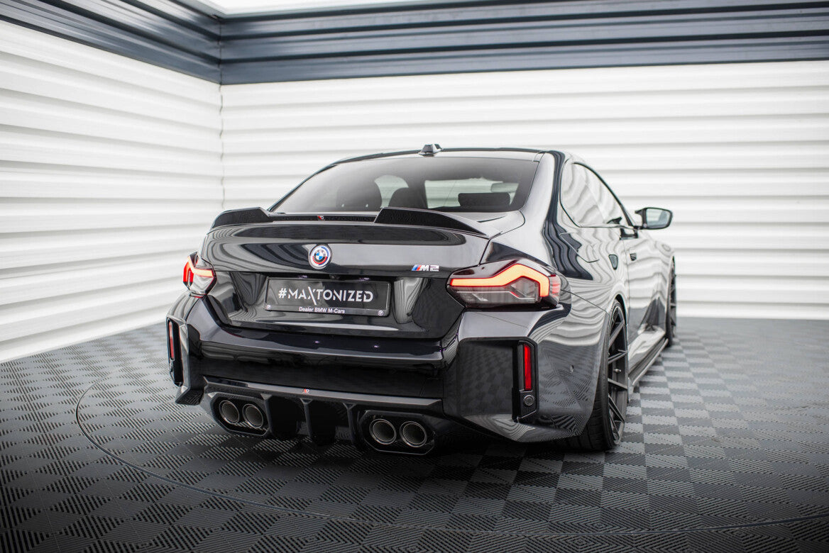 Heck Ansatz Diffusor V.2 für BMW M2 G87 Maxton Design