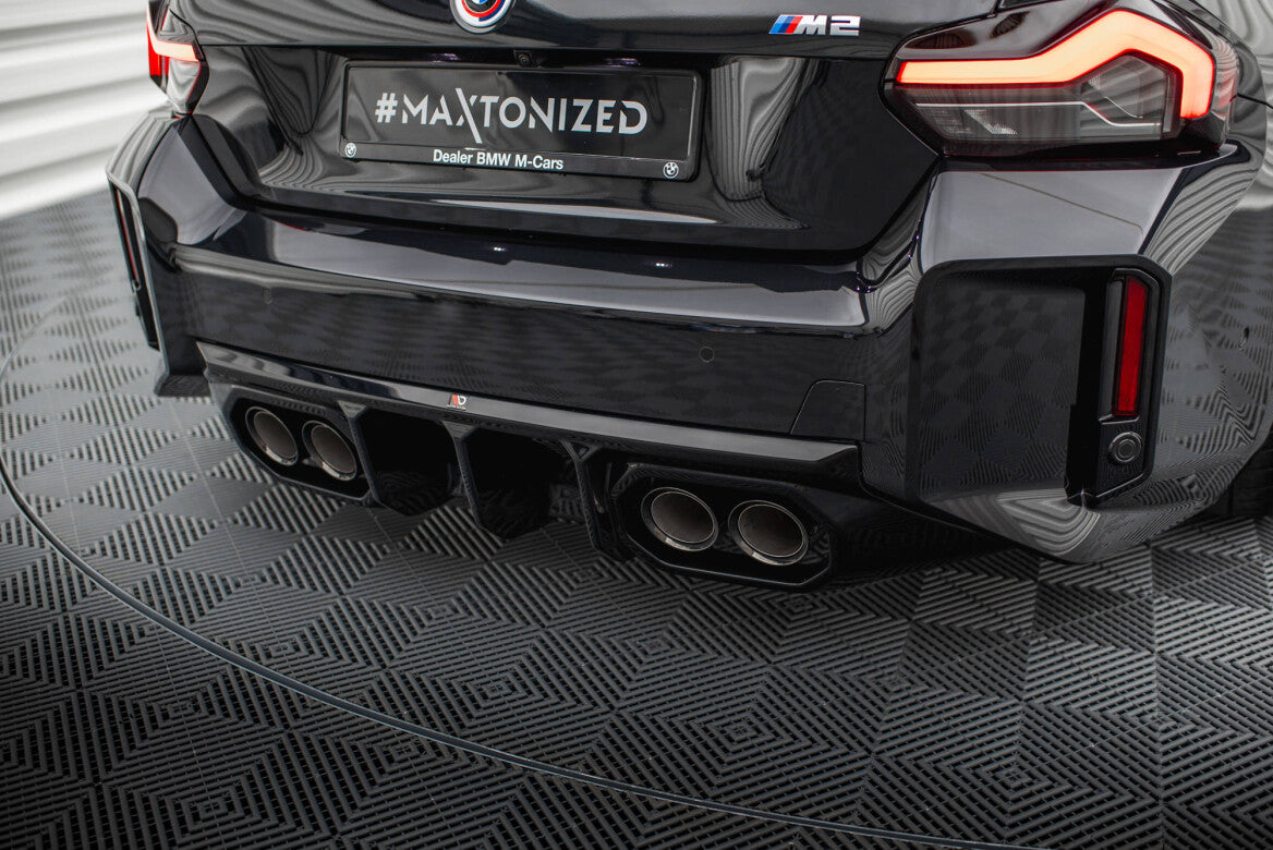 Heck Ansatz Diffusor V.2 für BMW M2 G87 Maxton Design