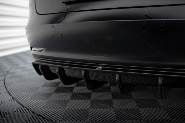 Heck Ansatz Diffusor V.2 für Tesla Model 3 Maxton Design