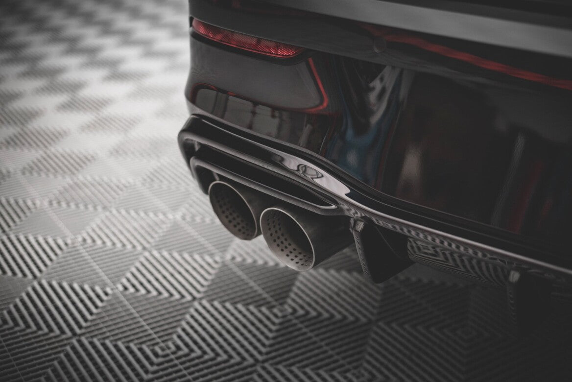 Heck Ansatz Diffusor V.2 für VW Golf R Mk8   Maxton Design