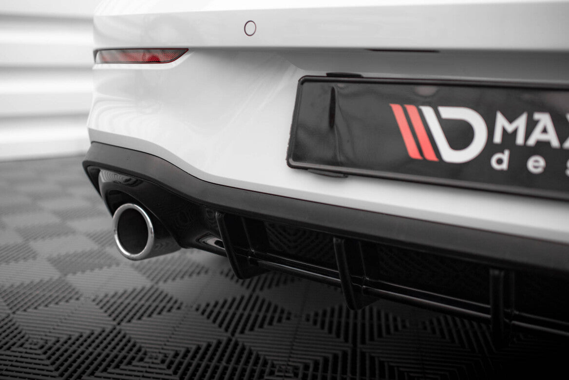 Heck Ansatz Diffusor V.3 für Volkswagen Golf GTI Mk8 Maxton Design