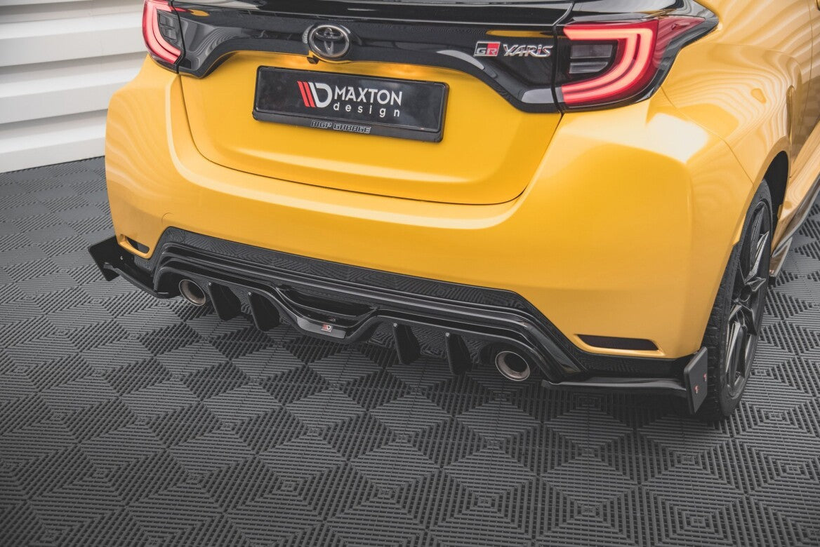Heck Ansatz Flaps Diffusor +Flaps V.4 für Toyota GR Yaris Maxton Design