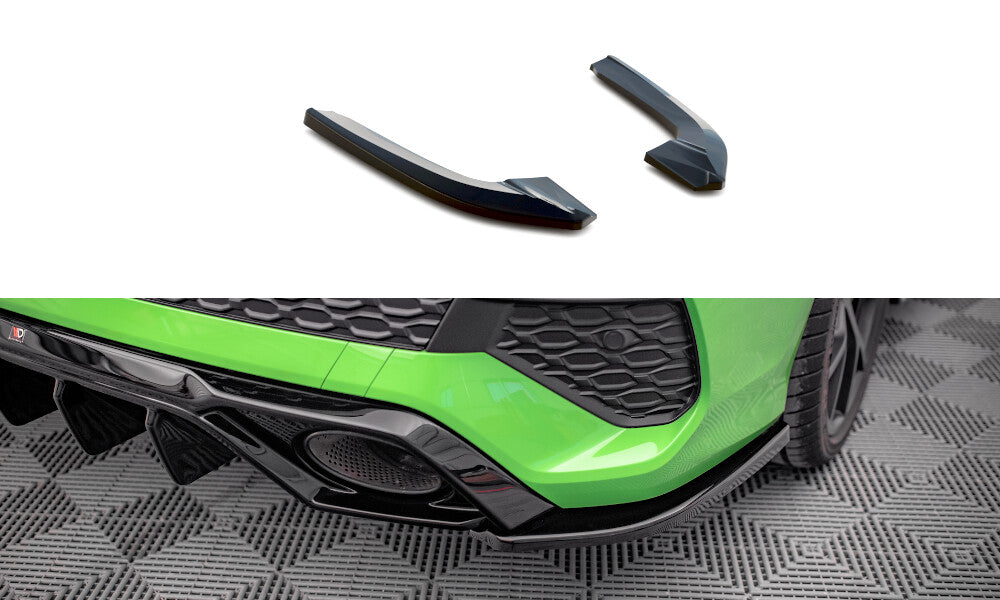 Heck Ansatz Flaps Diffusor für Audi RS3 Limousine 8Y Maxton Design