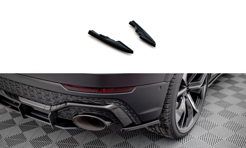 Heck Ansatz Flaps Diffusor für Audi RSQ8 Maxton Design