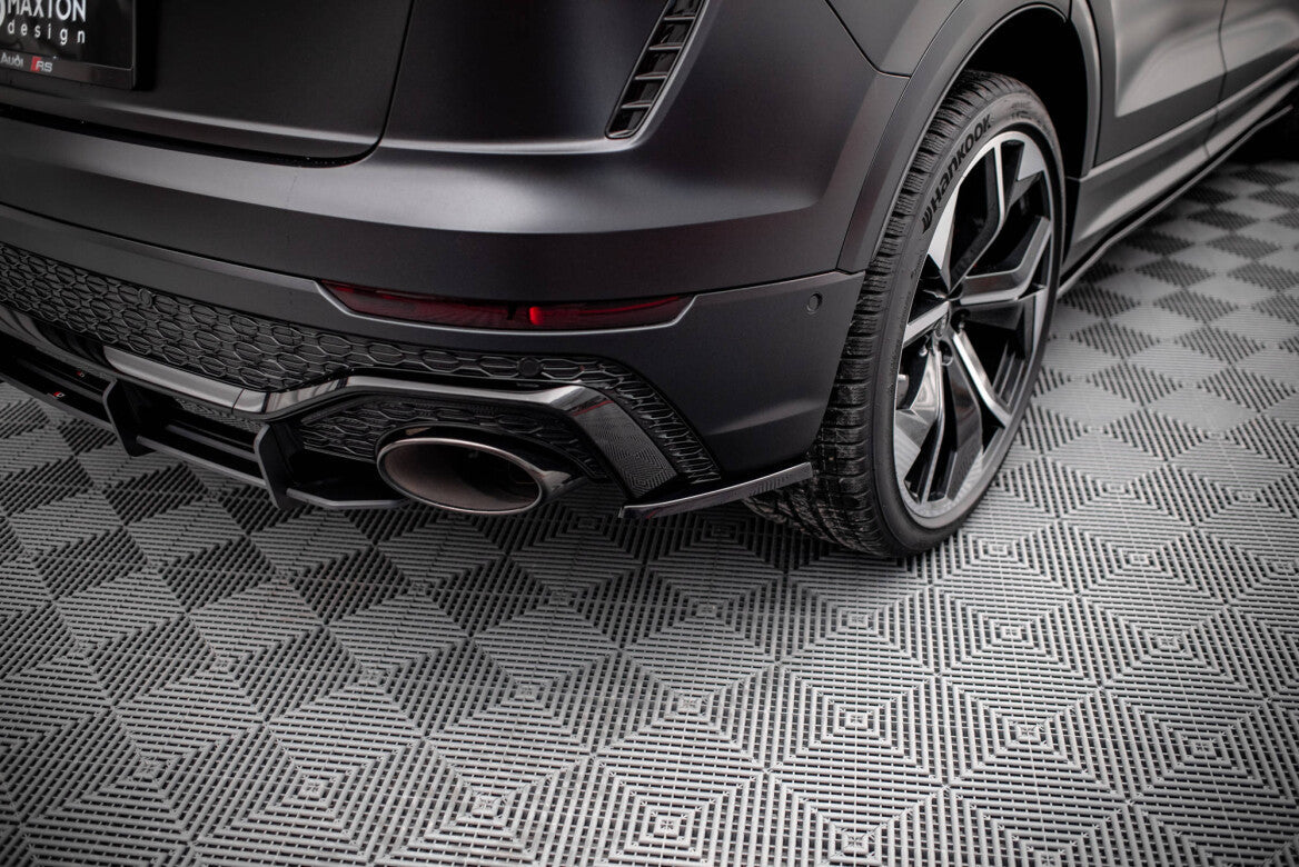 Heck Ansatz Flaps Diffusor für Audi RSQ8 Maxton Design