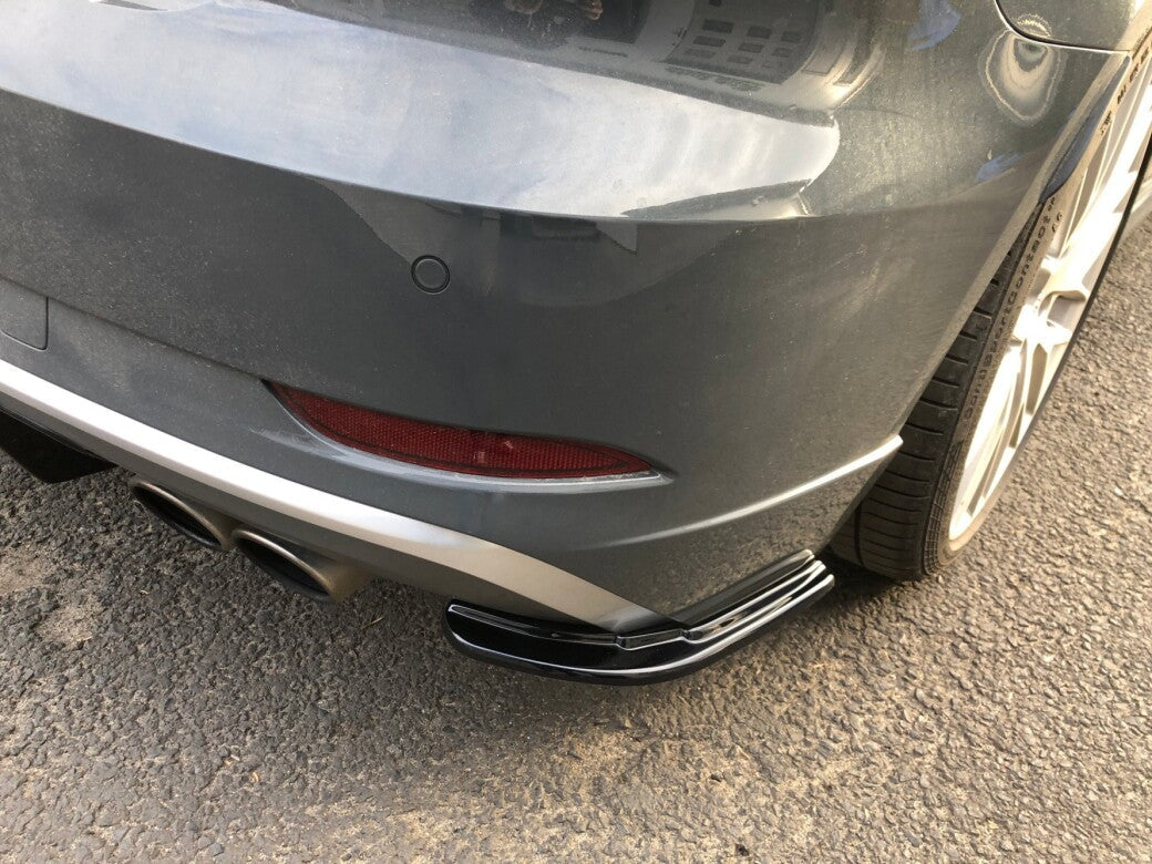Heck Ansatz Flaps Diffusor für AUDI S3 8V FL Maxton Design