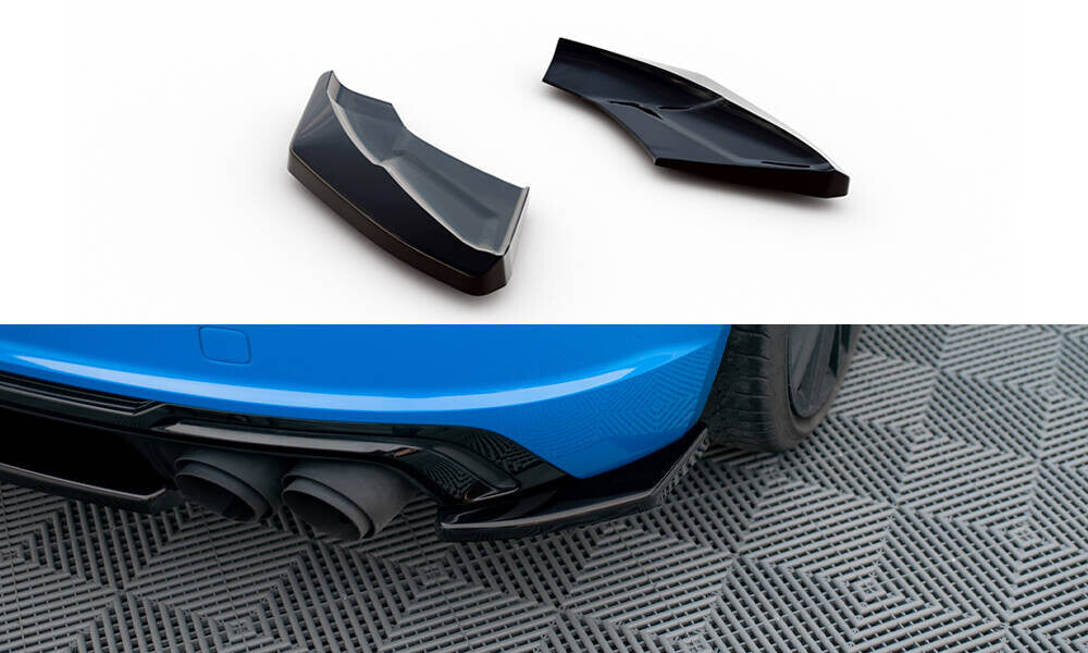 Heck Ansatz Flaps Diffusor für Audi TT S 8S FL Maxton Design