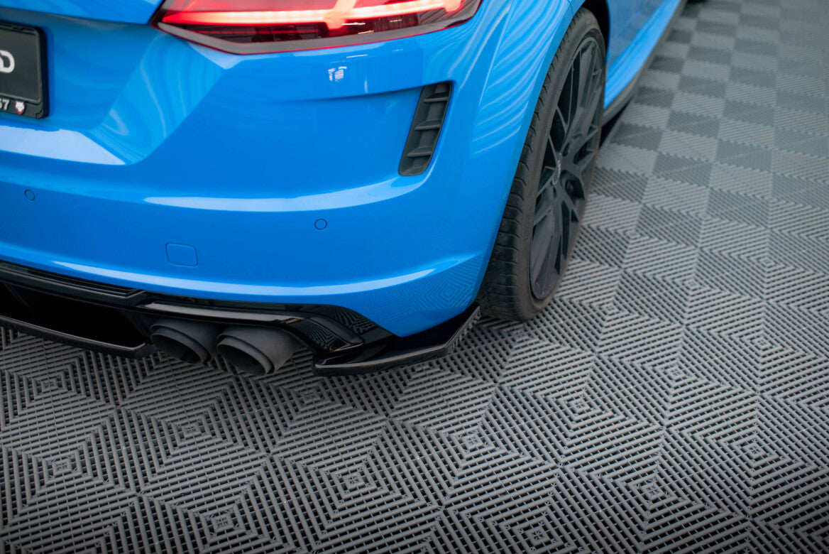 Heck Ansatz Flaps Diffusor für Audi TT S 8S FL Maxton Design