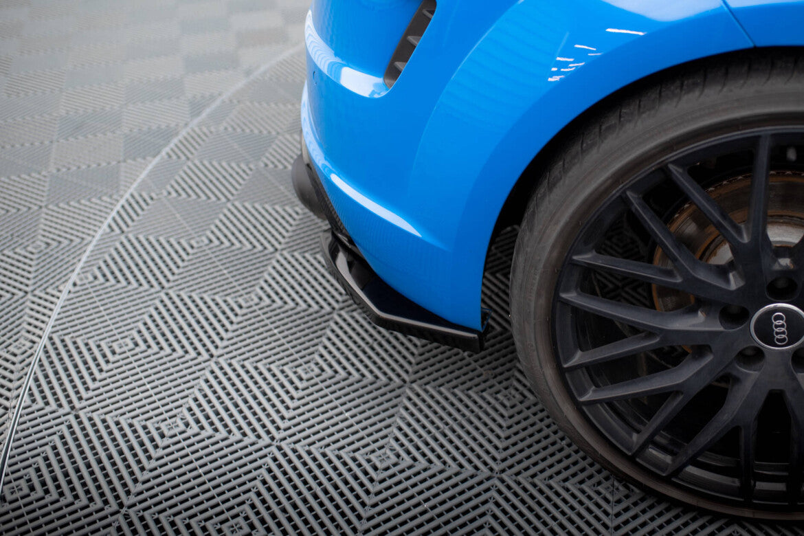 Heck Ansatz Flaps Diffusor für Audi TT S 8S FL Maxton Design