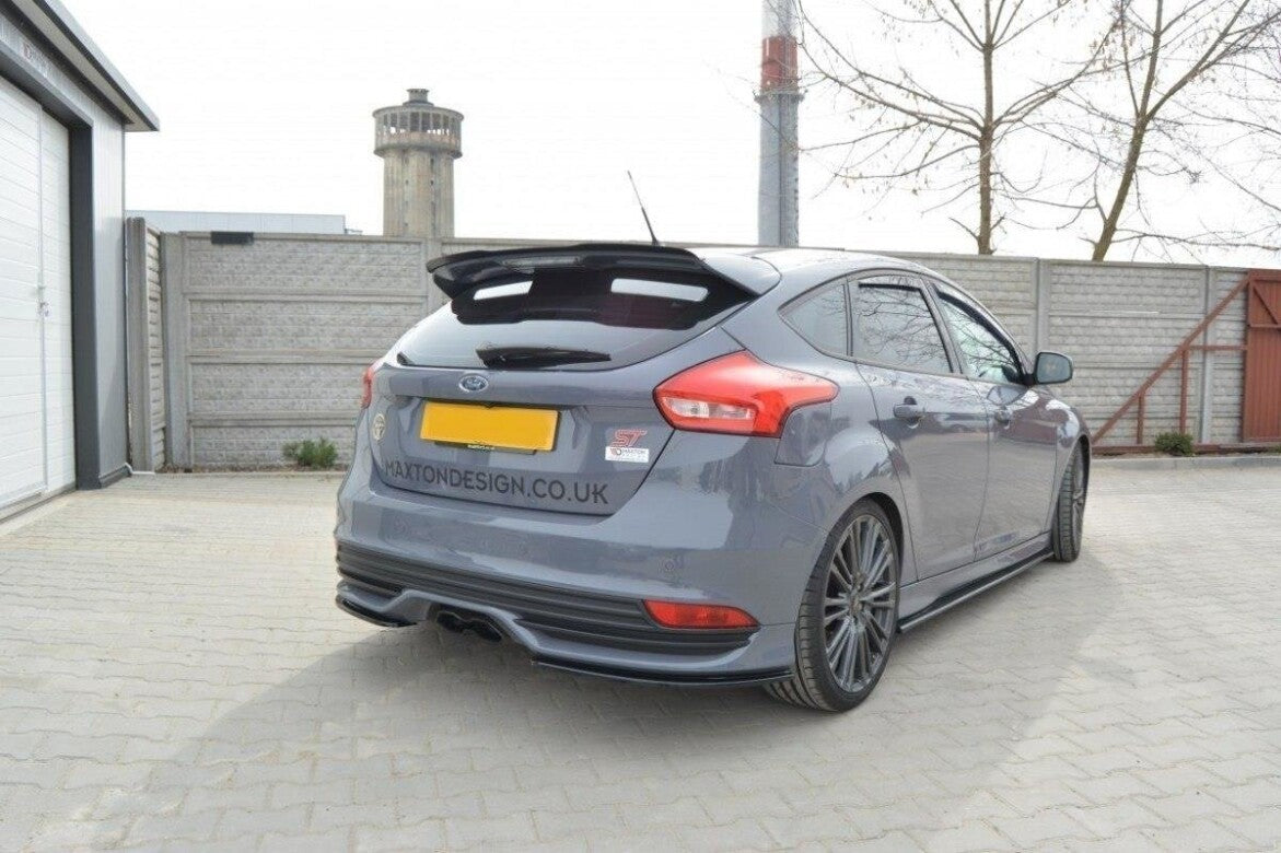Heck Ansatz Flaps Diffusor für Ford Focus ST Mk3 FL Maxton Design