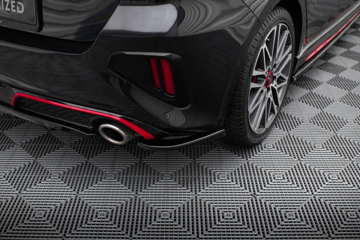 Heck Ansatz Flaps Diffusor für Kia Ceed GT Facelift Maxton Design