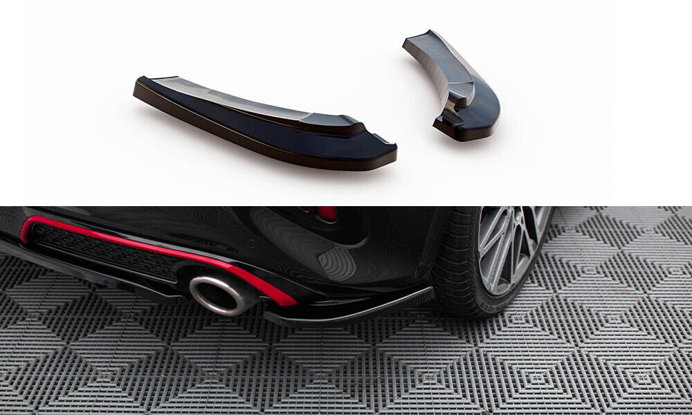 Heck Ansatz Flaps Diffusor für Kia Ceed GT Facelift Maxton Design