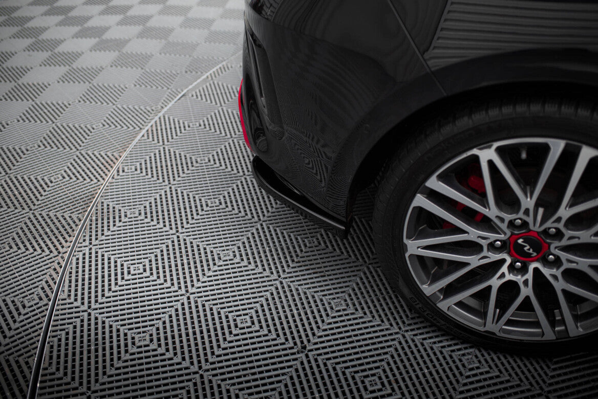 Heck Ansatz Flaps Diffusor für Kia Ceed GT Facelift Maxton Design