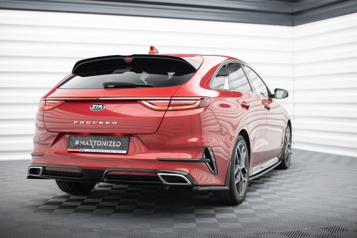 Heck Ansatz Flaps Diffusor für Kia ProCeed GT Mk3 Maxton Design