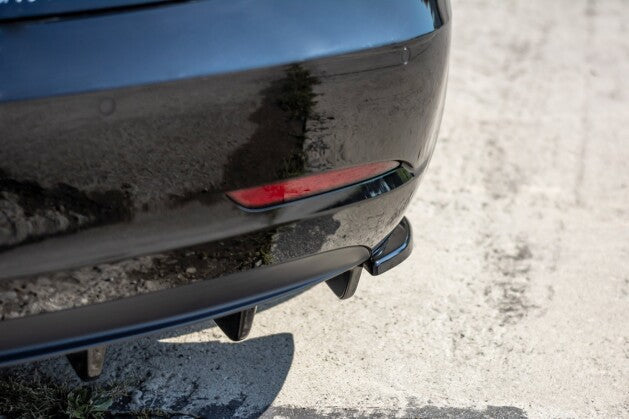 Heck Ansatz Flaps Diffusor für Tesla Model 3 Maxton Design
