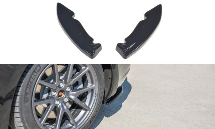 Heck Ansatz Flaps Diffusor für Tesla Model 3 Maxton Design
