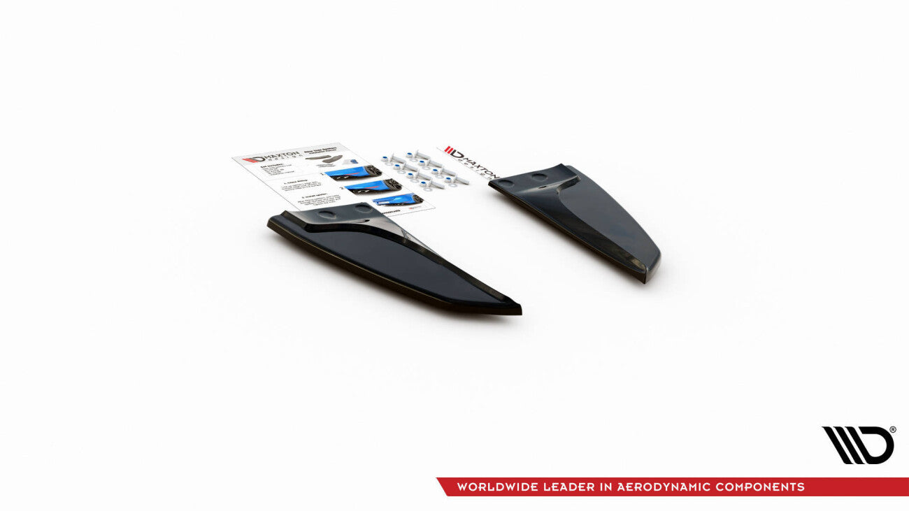 Heck Ansatz Flaps Diffusor für Tesla Model S FL Maxton Design