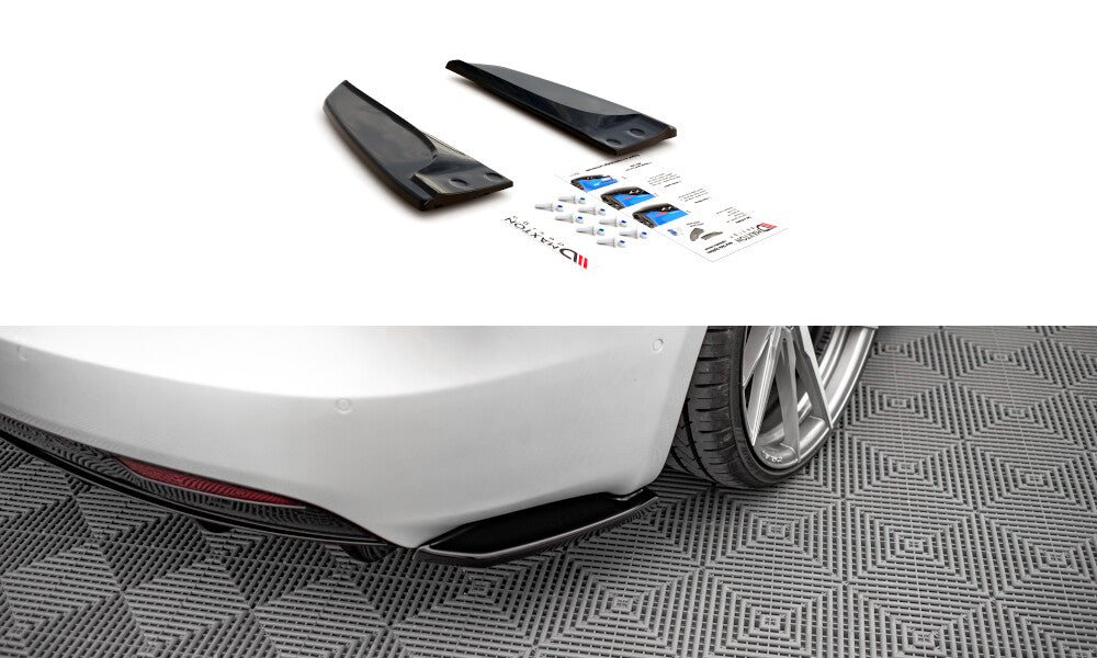 Heck Ansatz Flaps Diffusor für Tesla Model S FL Maxton Design