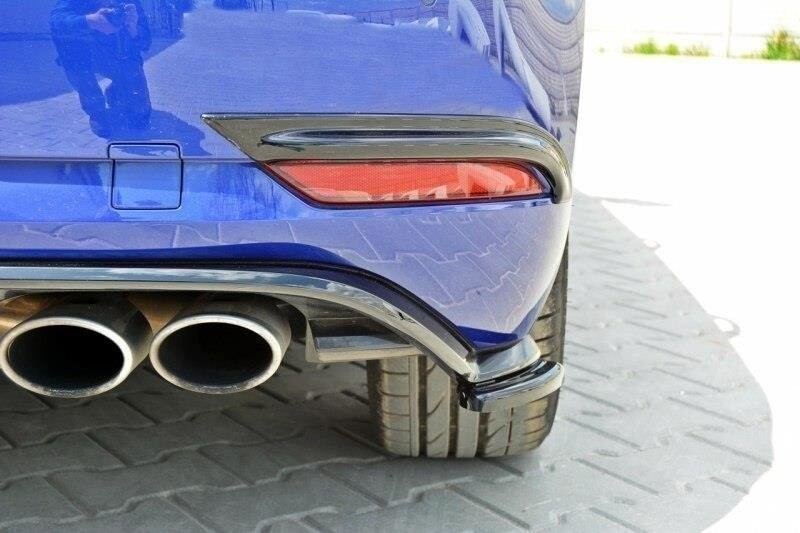 Heck Ansatz Flaps Diffusor für VW GOLF 7 R Facelift Maxton Design