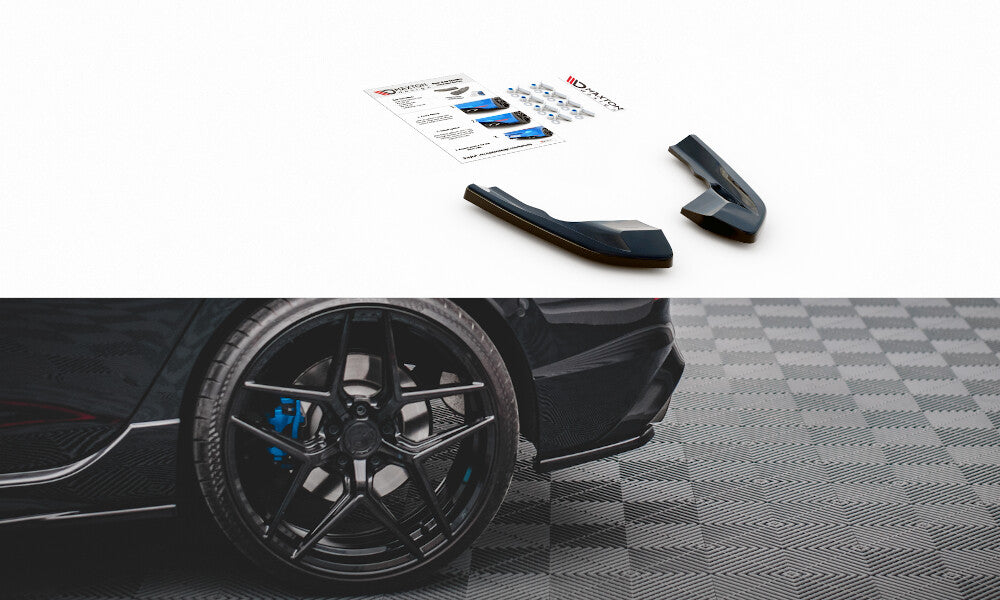 Heck Ansatz Flaps Diffusor für VW Golf R Mk8   Maxton Design