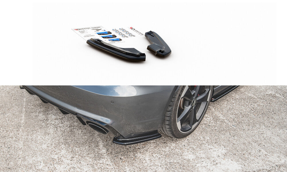 Heck Ansatz Flaps Diffusor V.1 für Audi RS3 8V Sportback Maxton Design