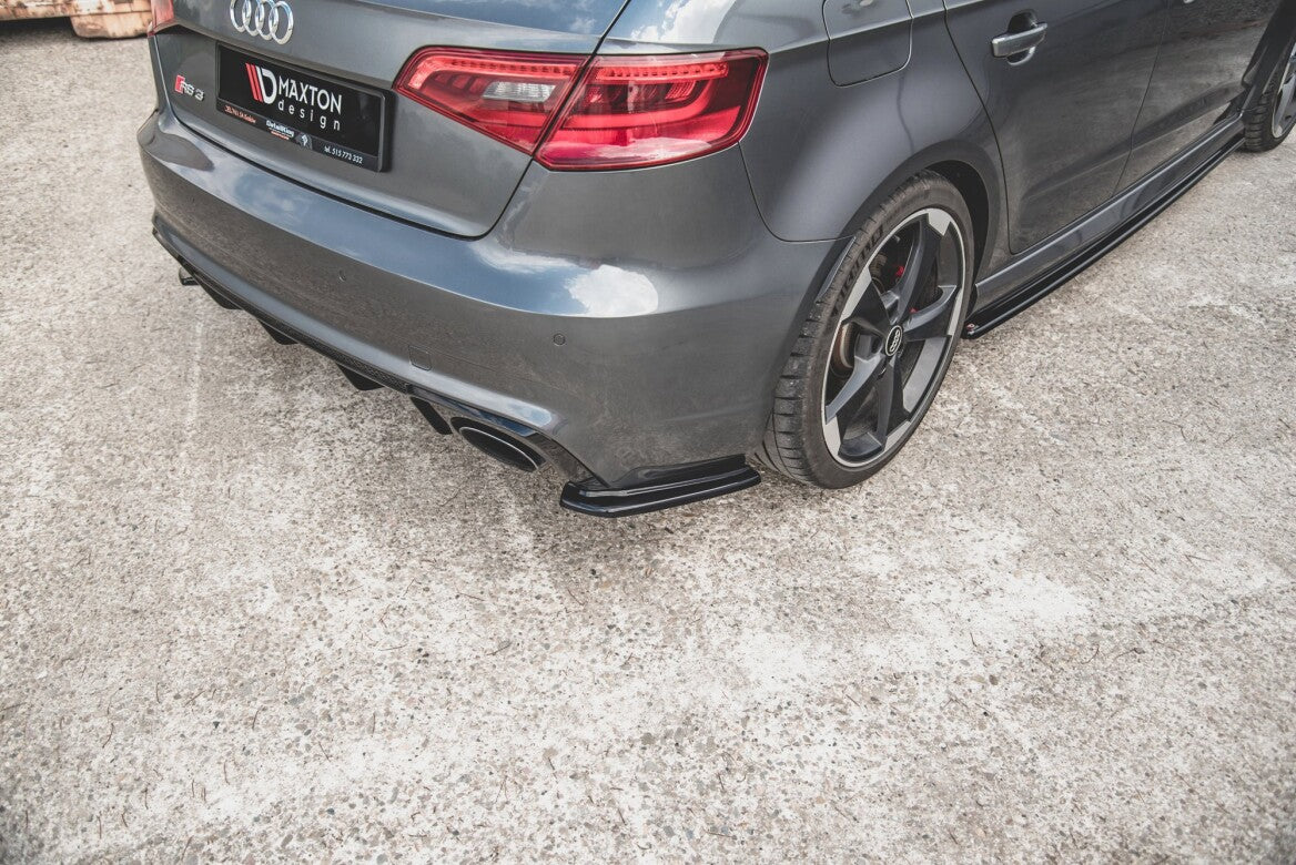 Heck Ansatz Flaps Diffusor V.1 für Audi RS3 8V Sportback Maxton Design
