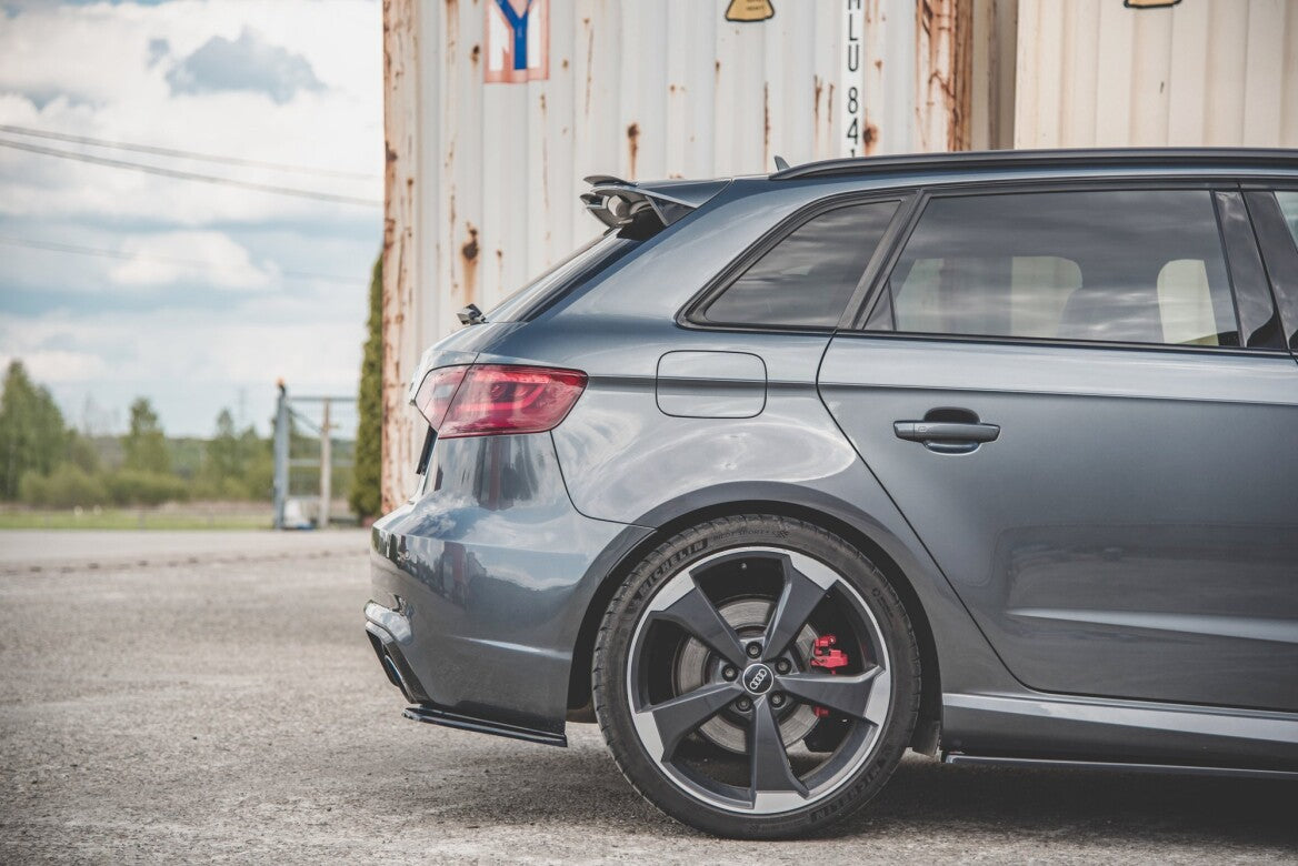 Heck Ansatz Flaps Diffusor V.1 für Audi RS3 8V Sportback Maxton Design