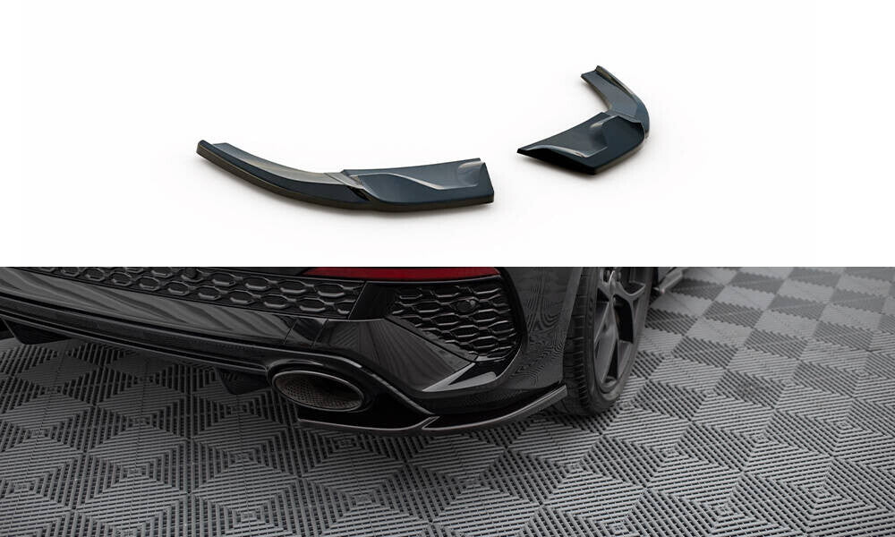 Heck Ansatz Flaps Diffusor V.1 für Audi RS3 Sportback 8Y Maxton Design