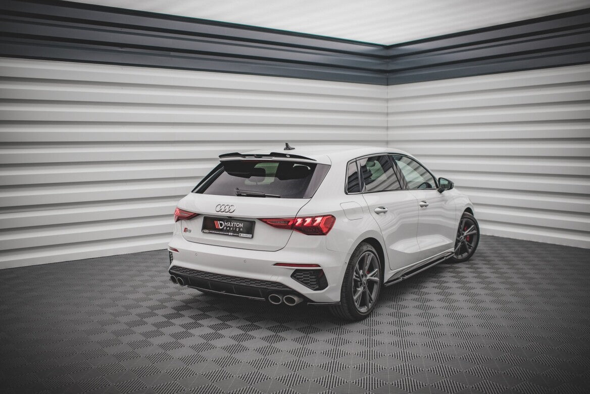 Heck Ansatz Flaps Diffusor V.1 für Audi S3 8Y Maxton Design